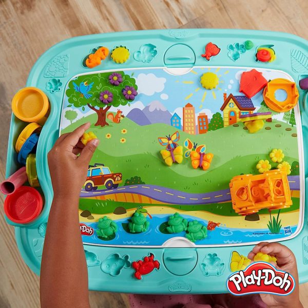Play-Doh – Mesa de Atividades 2 em 1 Autobrinca Online