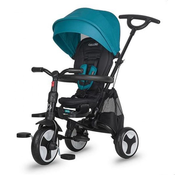 Triciclo Coccolle Dobrável Spectra Plus Turquoise Tide Autobrinca Online