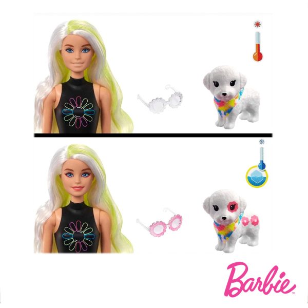 Barbie Color Reveal Neon Fashion Autobrinca Online