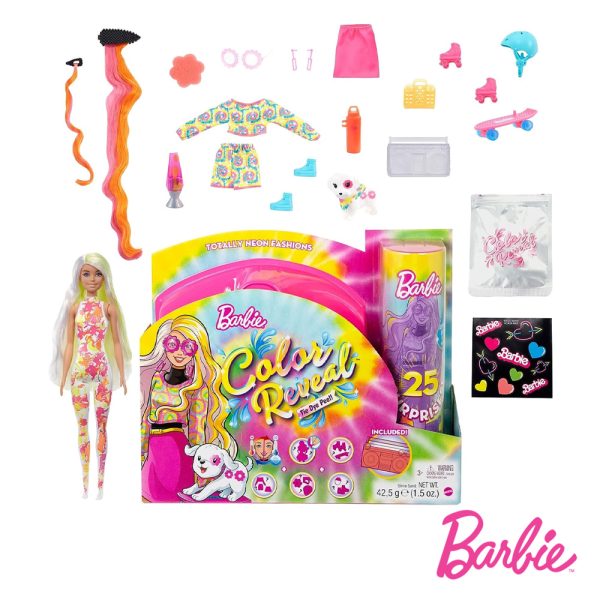 Barbie Color Reveal Neon Fashion Autobrinca Online