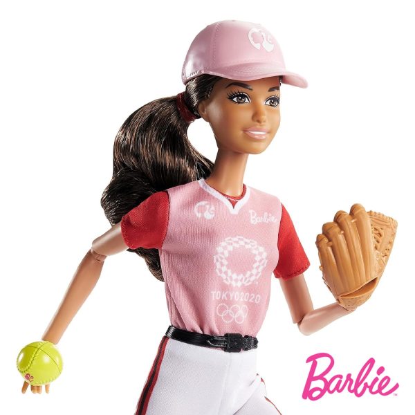 Barbie Desportista Jogos Olímpicos Softball Autobrinca Online