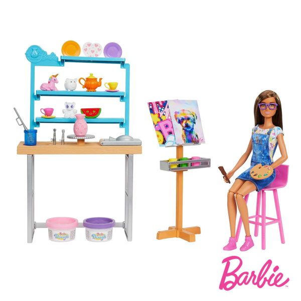 Barbie Estúdio de Arte Autobrinca Online