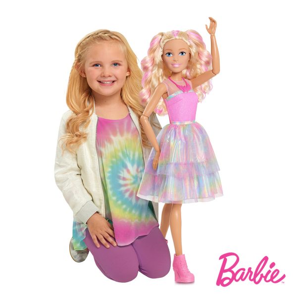 Barbie Boneca Gigante 70cm Autobrinca Online