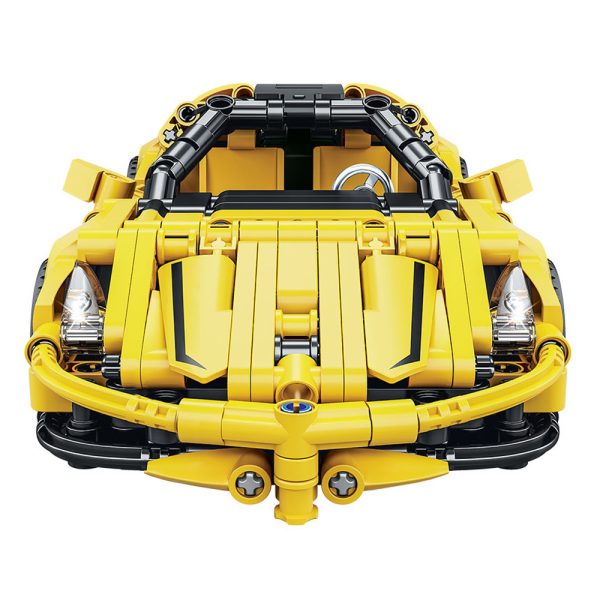 Giros Technic Racing Car Pullback Amarelo Autobrinca Online