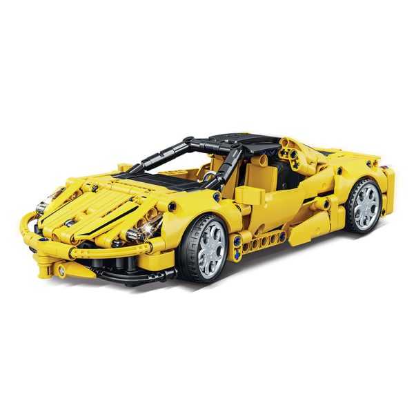 Giros Technic Racing Car Pullback Amarelo Autobrinca Online