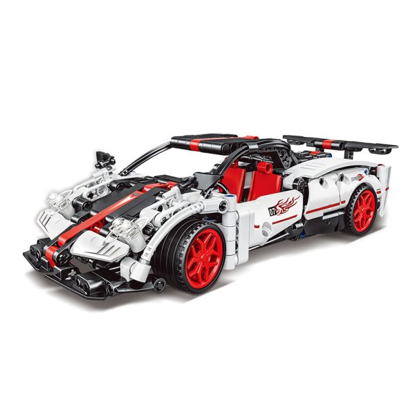 Giros Technic Racing Car Pullback Branco Autobrinca Online