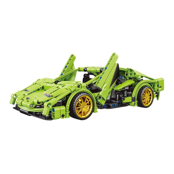 Giros Technic Racing Car Pullback Verde Autobrinca Online