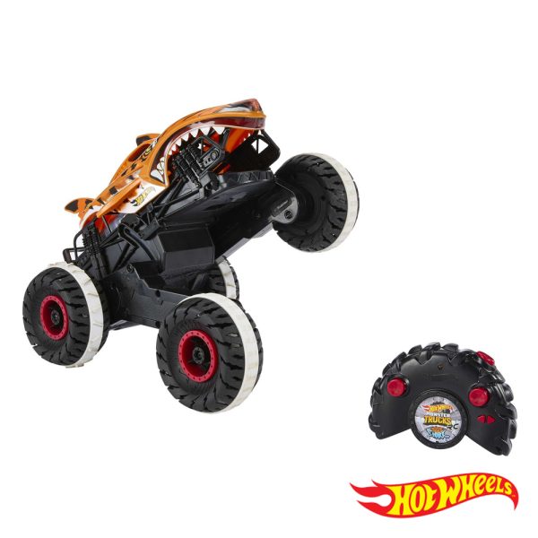 Hot Wheels Monster Truks Tiger Shark RC Autobrinca Online