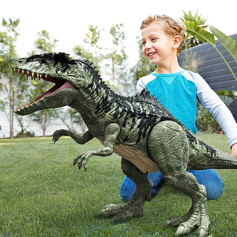 Comprar Jurassic World Dinossauro Giganotosaurus gigante de Mattel