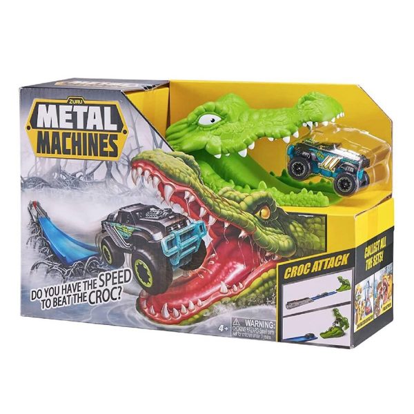 Metal Machines Pista Ataque do Crocodilo Autobrinca Online