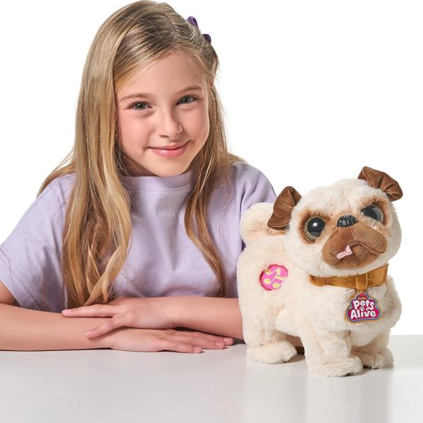 Pets Alive Peluche Interativo Poppy Pug Autobrinca Online