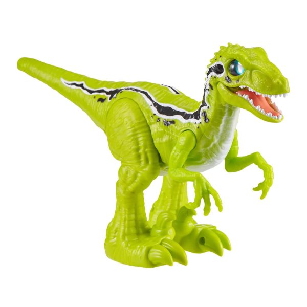 Robo Alive Rampaging Dinossauro Raptor Verde Autobrinca Online