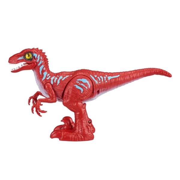 Robo Alive Rampaging Dinossauro Raptor Vermelho Autobrinca Online