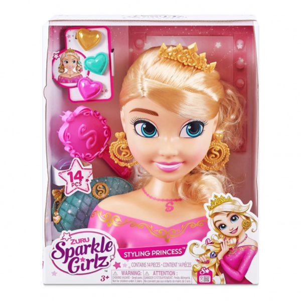 Sparkle Girlz – Busto Styling Princess 14 Peças Autobrinca Online
