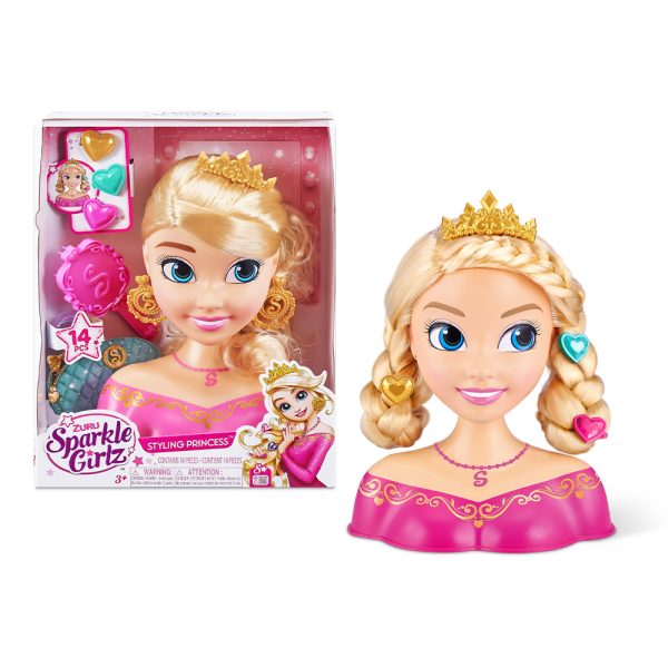 Sparkle Girlz – Busto Styling Princess 14 Peças Autobrinca Online www.autobrinca.com