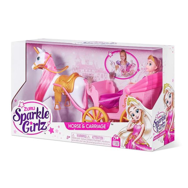 Sparkle Girlz – Carruagem da Princesa c/ Unicórnio Autobrinca Online