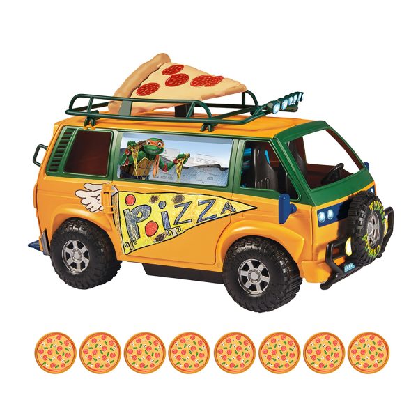 Tartarugas Ninja Carrinha Pizza Van Autobrinca Online