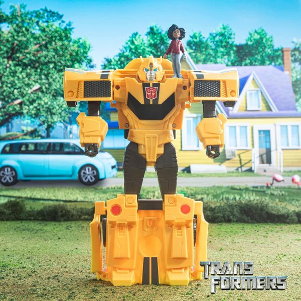 Transformers Earthspark Spin Changer Bumblebee e Mo Malto Autobrinca Online