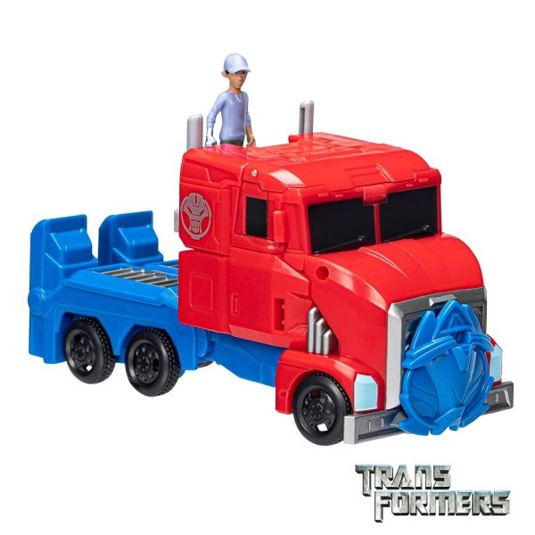 Transformers Earthspark Deluxe Optimus Prime e Robby Malto Autobrinca Online