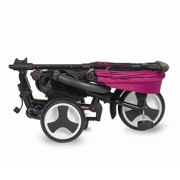 Triciclo Coccolle Dobrável Spectra Plus Magenta Autobrinca Online