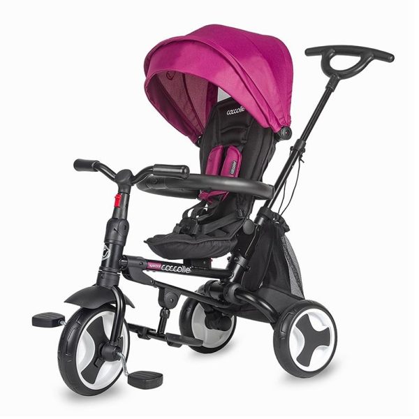 Triciclo Coccolle Dobrável Spectra Plus Magenta Autobrinca Online