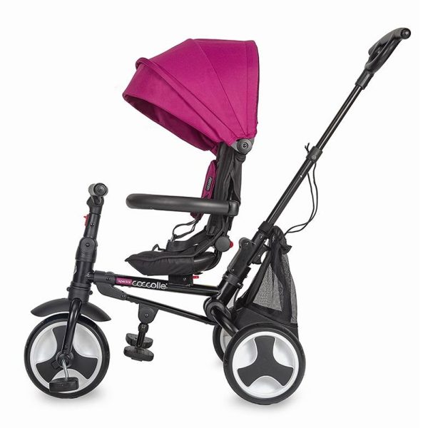 Triciclo Coccolle Dobrável Spectra Plus Magenta Autobrinca Online