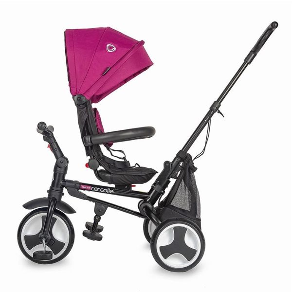 Triciclo Coccolle Dobrável Spectra Plus Magenta Autobrinca Online