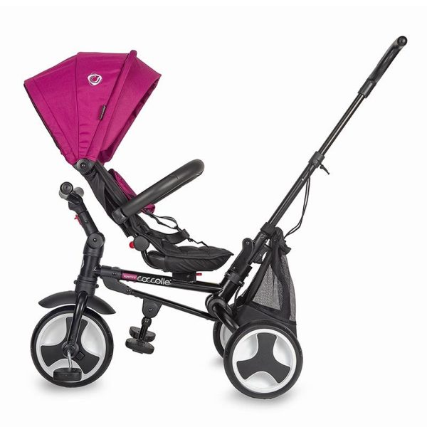 Triciclo Coccolle Dobrável Spectra Plus Magenta Autobrinca Online