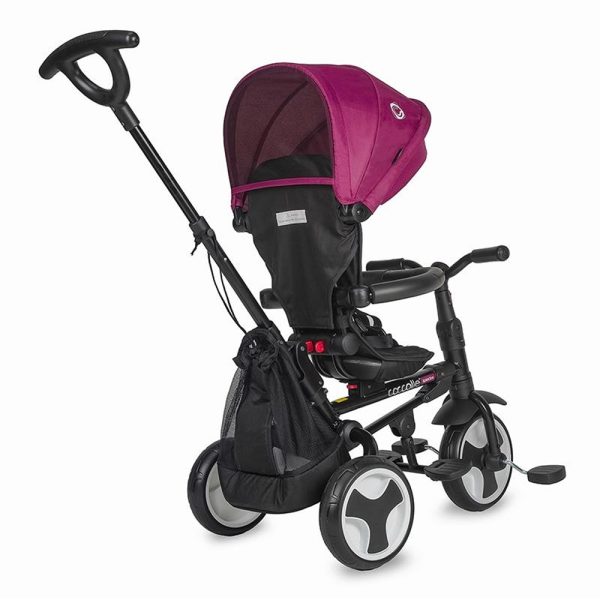 Triciclo Coccolle Dobrável Spectra Plus Magenta Autobrinca Online