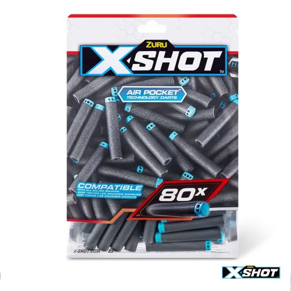 X-Shot Recarga de 80 Dardos Autobrinca Online