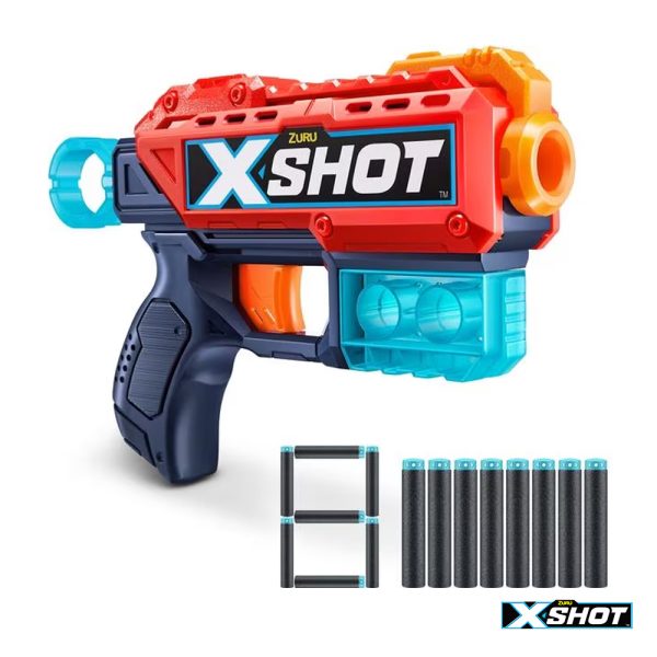X-Shot Pistola Kickback Autobrinca Online