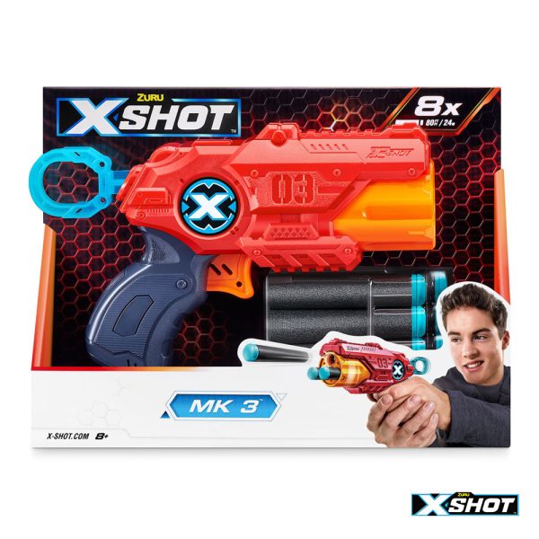 X-Shot Pistola MK3 Autobrinca Online