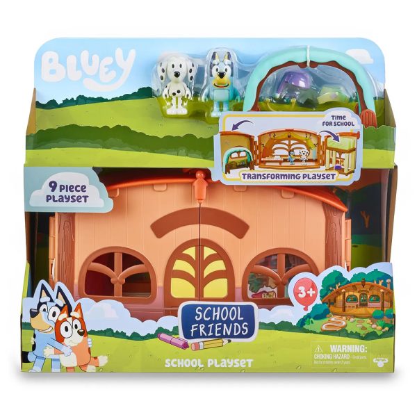 Bluey Playset da Escola Autobrinca Online