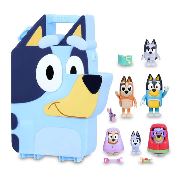 Bluey Mala Playset c/ Figuras Autobrinca Online