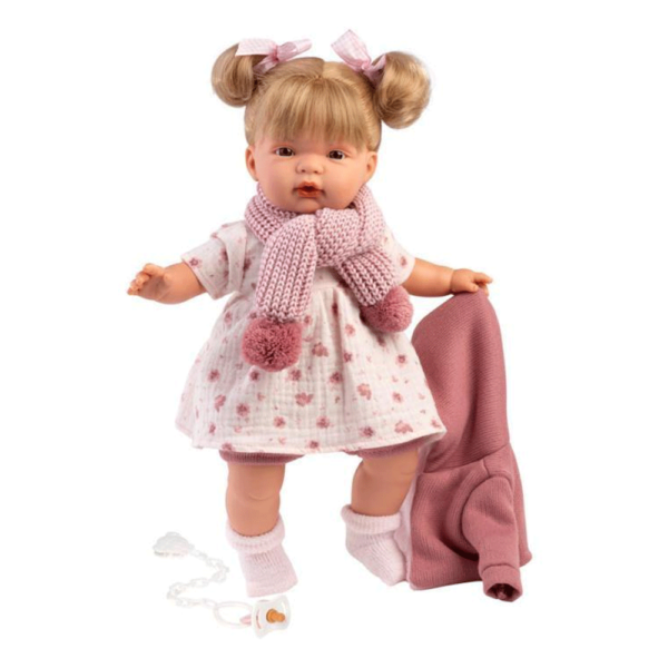 Boneca Joelle c/ Casaco de Malha 38cm Autobrinca Online