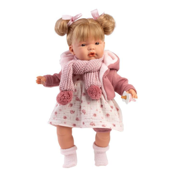 Boneca Joelle c/ Casaco de Malha 38cm Autobrinca Online
