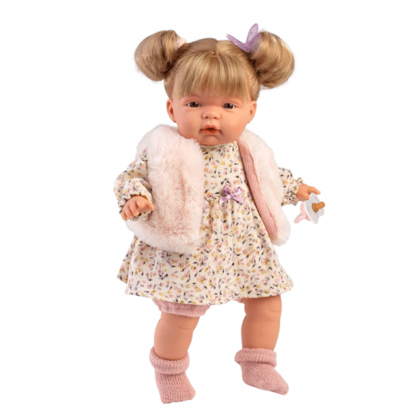 Boneca Joelle c/ Casaco de Pelo 38cm Autobrinca Online