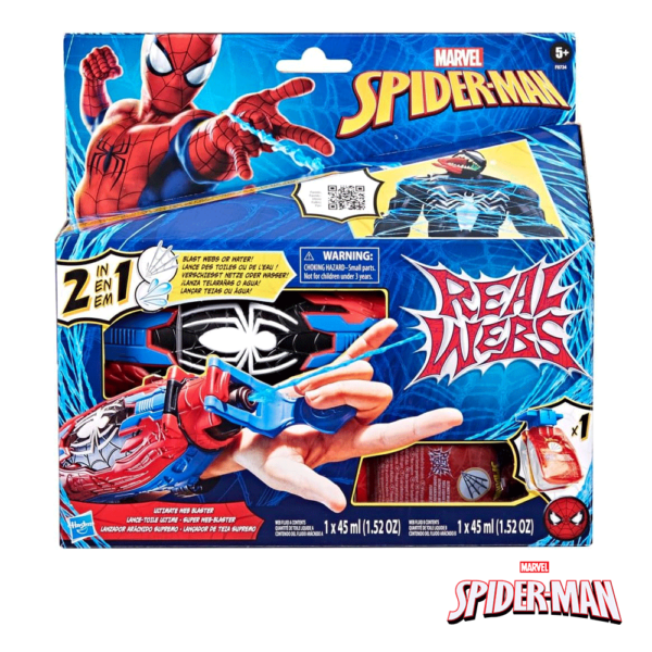 Spider-Man Lançador de Teias Supremo Autobrinca Online