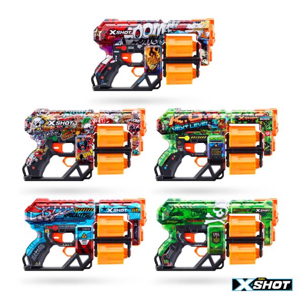 X-Shot Pistola Skins Pistola Dread Autobrinca Online