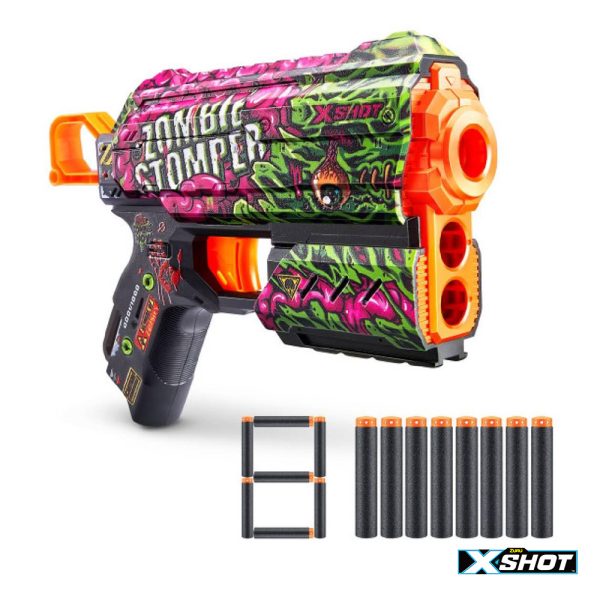 X-Shot Pistola Skins Flux Autobrinca Online