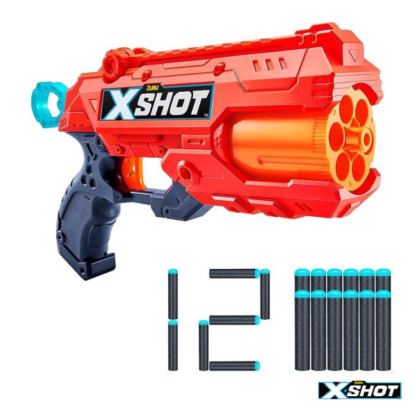 X-Shot Pistola Skins Reflex 6 Autobrinca Online