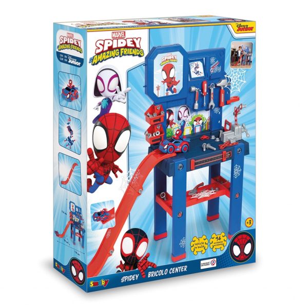 Banca Ferramentas Spidey c/ 94 Acessórios Autobrinca Online