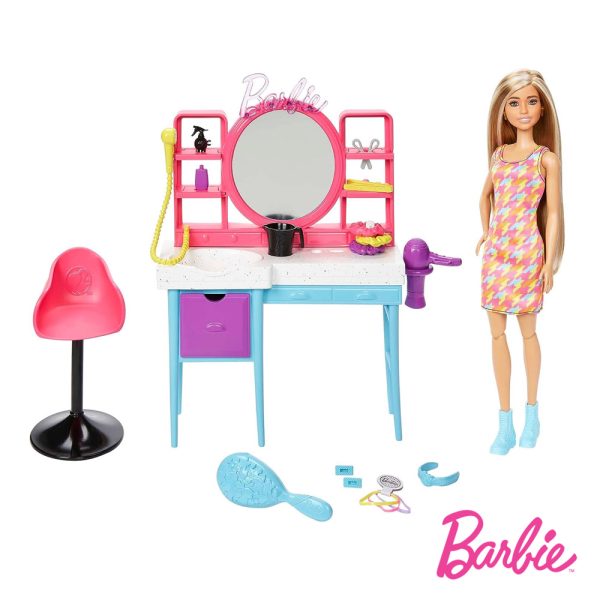 Barbie Cabeleireiro Color Reveal Autobrinca Online