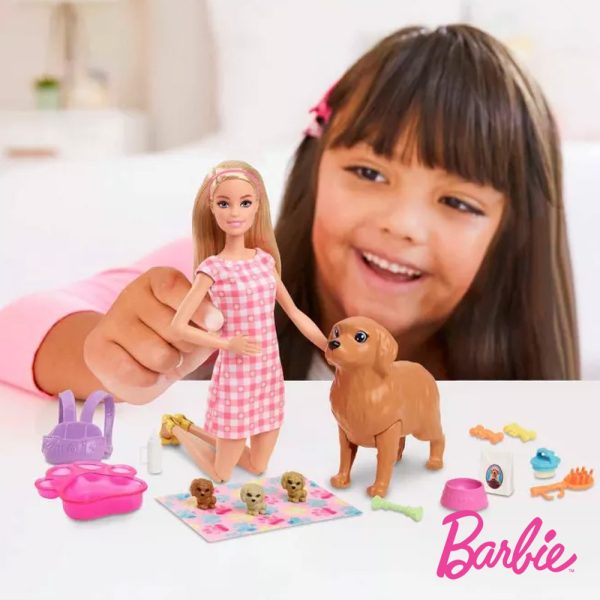 Barbie Cachorrinhos Recém Nascidos Autobrinca Online