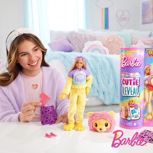 Barbie Cutie Reveal Leão Autobrinca Online
