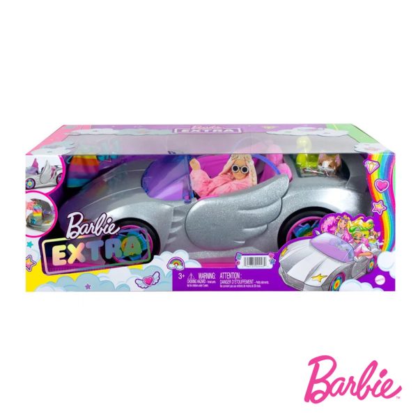 Barbie Extra Carro Sparkling Cinzento Autobrinca Online