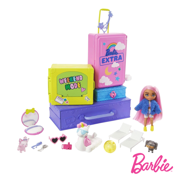 Barbie Extra Mini Playset Weekend Mode Autobrinca Online