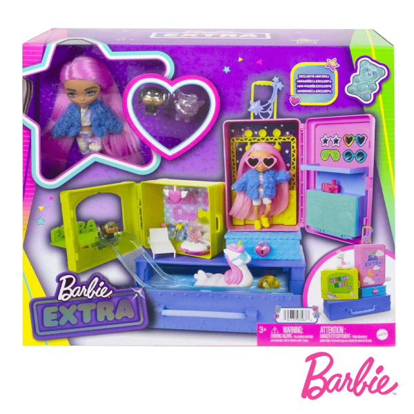 Barbie Extra Mini Playset Weekend Mode Autobrinca Online