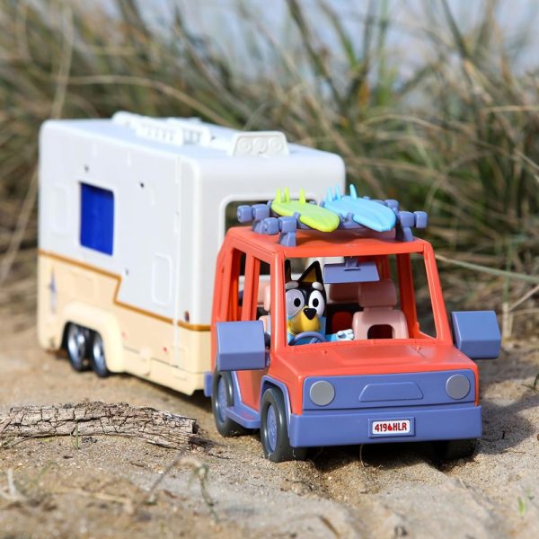 Bluey Set Veículo Family Cruiser e Caravana Autobrinca Online
