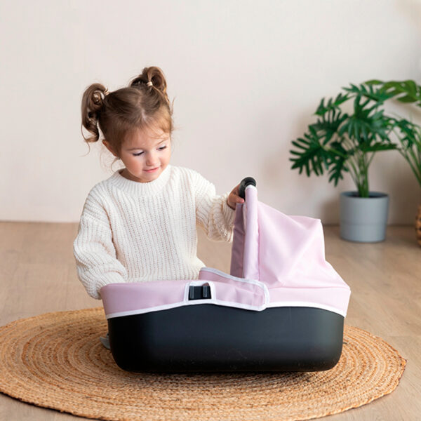 Carrinho de Bonecas Maxi Cosi 3 em 1 Rosa Autobrinca Online